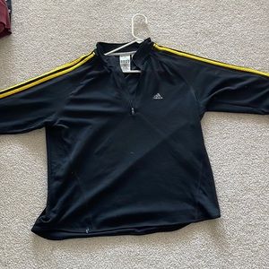 Adidas half zip longsleeve